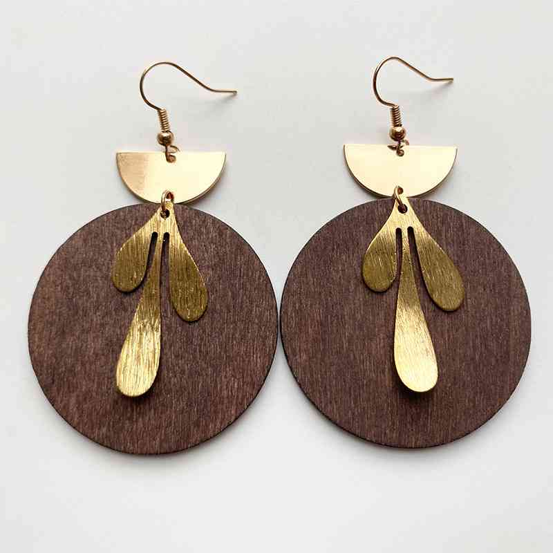 Geometric Drop Earrings