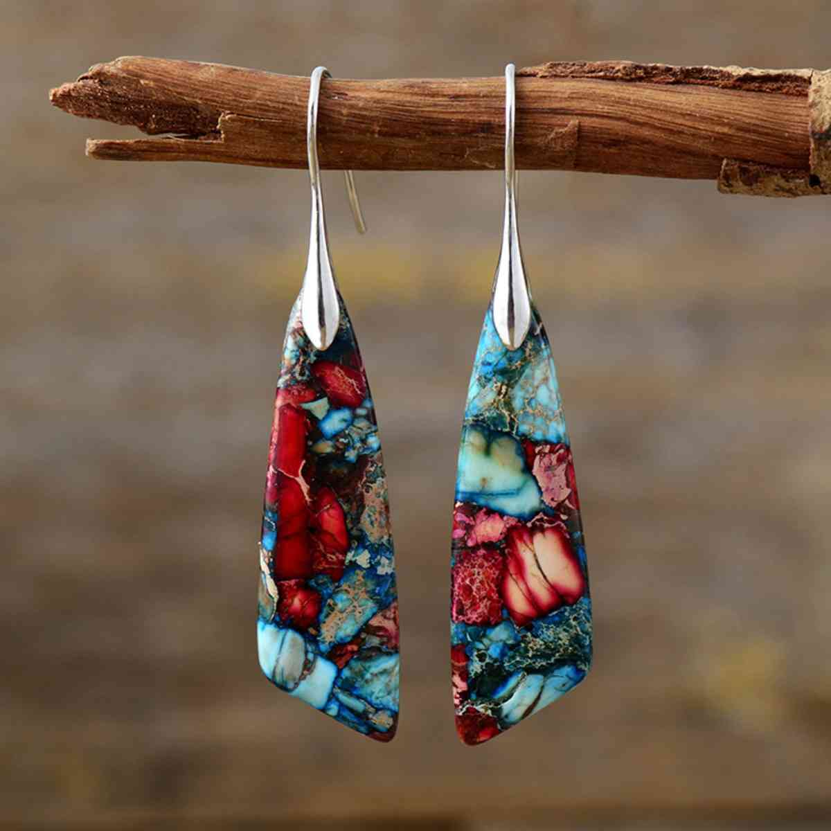 Geometrical Shape Dangle Earrings