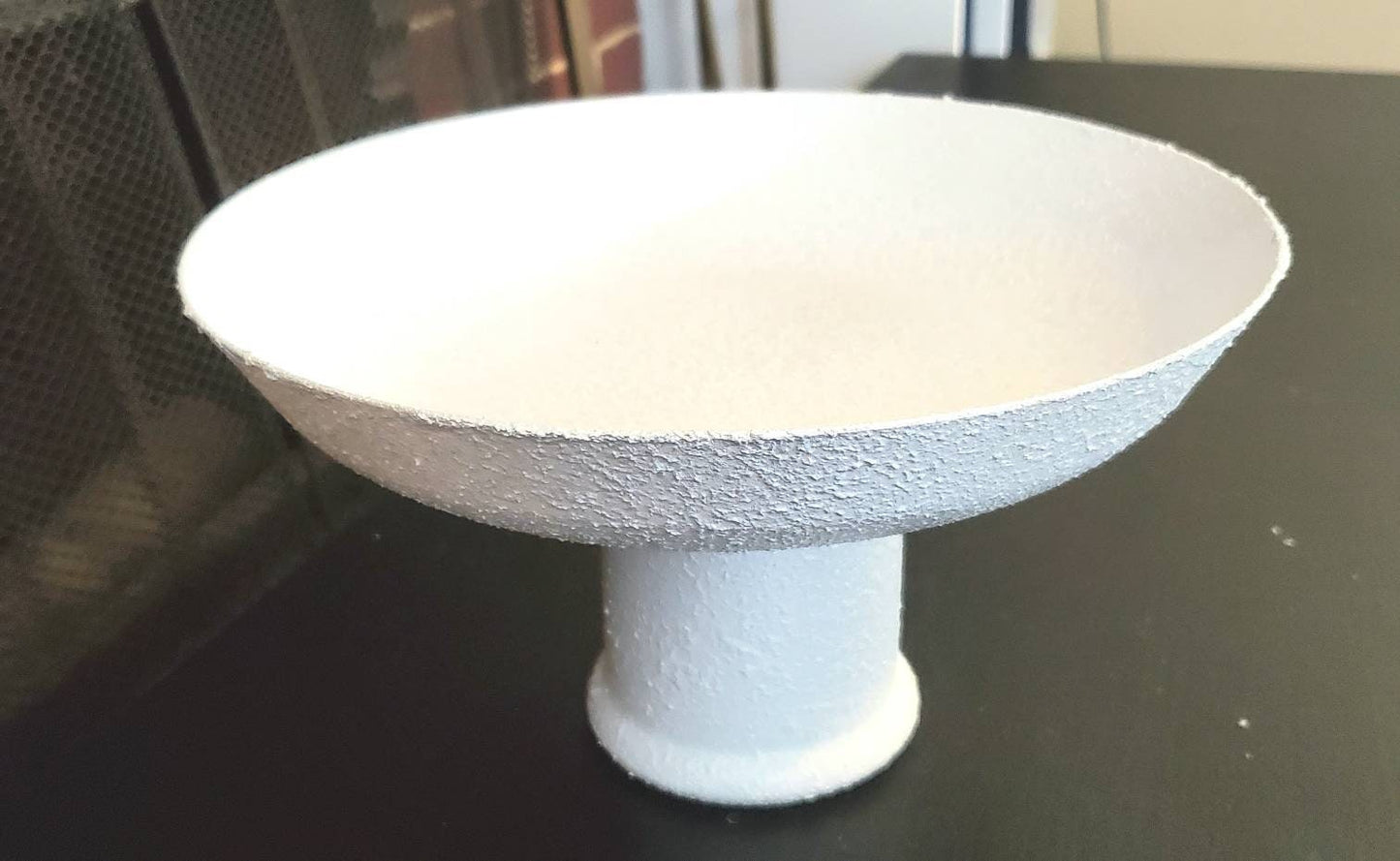 White Stone Finished Vase