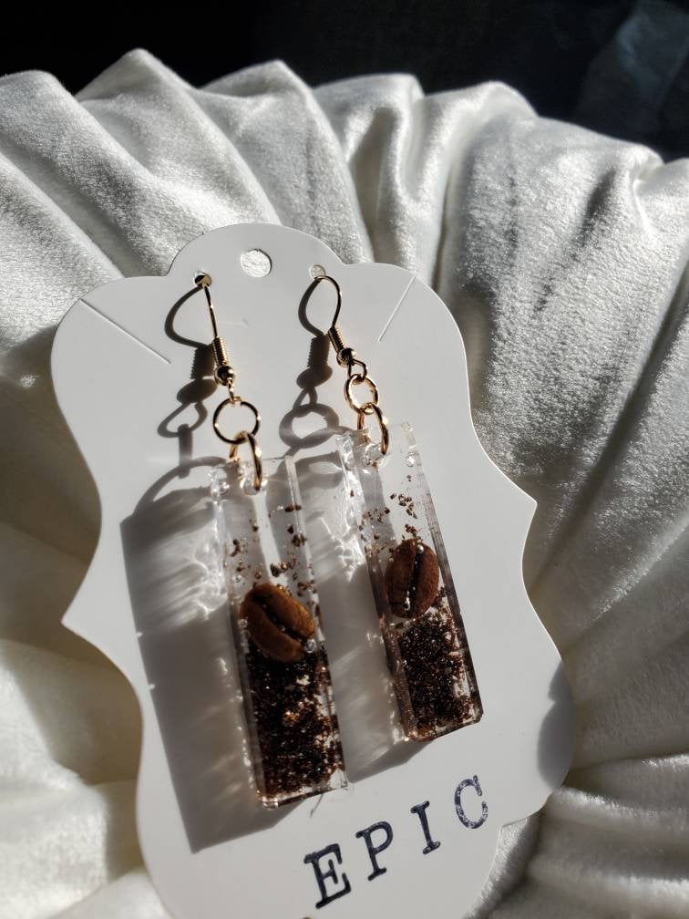 Coffee Earrings