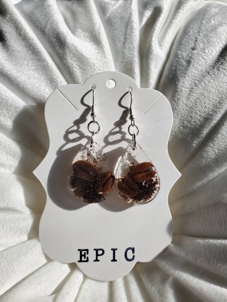 Coffee Earrings