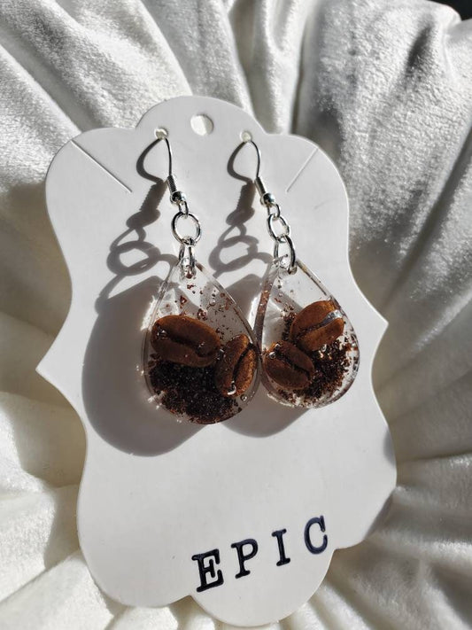 Coffee Earrings