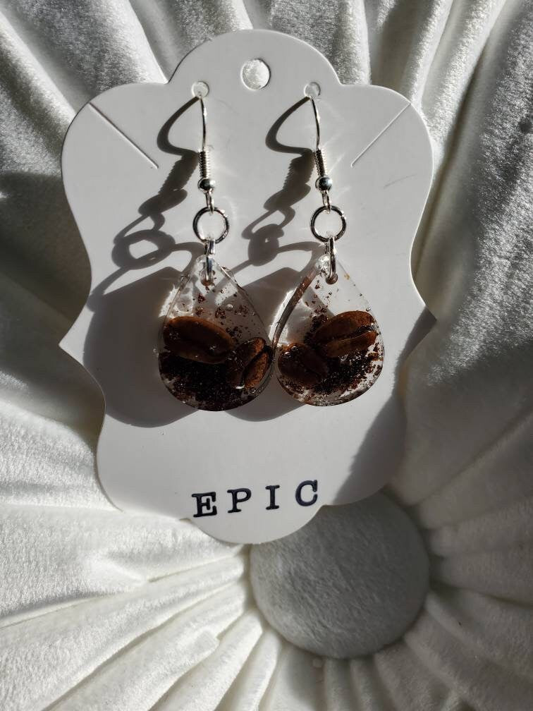 Coffee Earrings