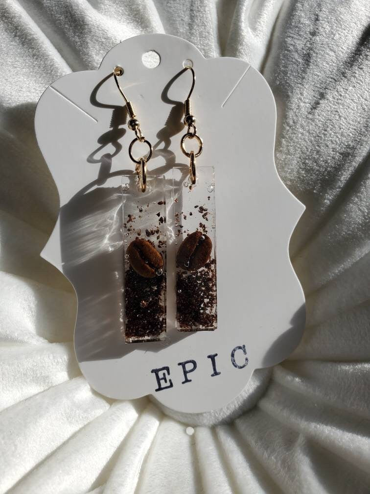 Coffee Earrings