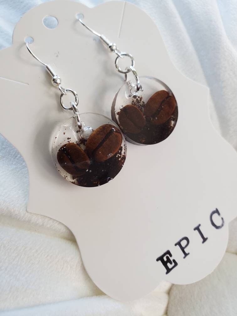 Coffee Earrings