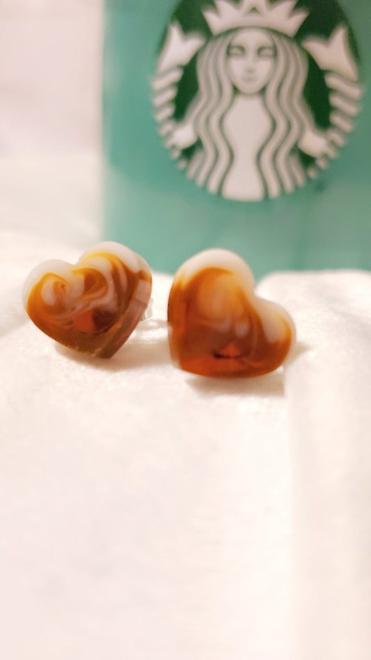 Coffee Inspired Studs