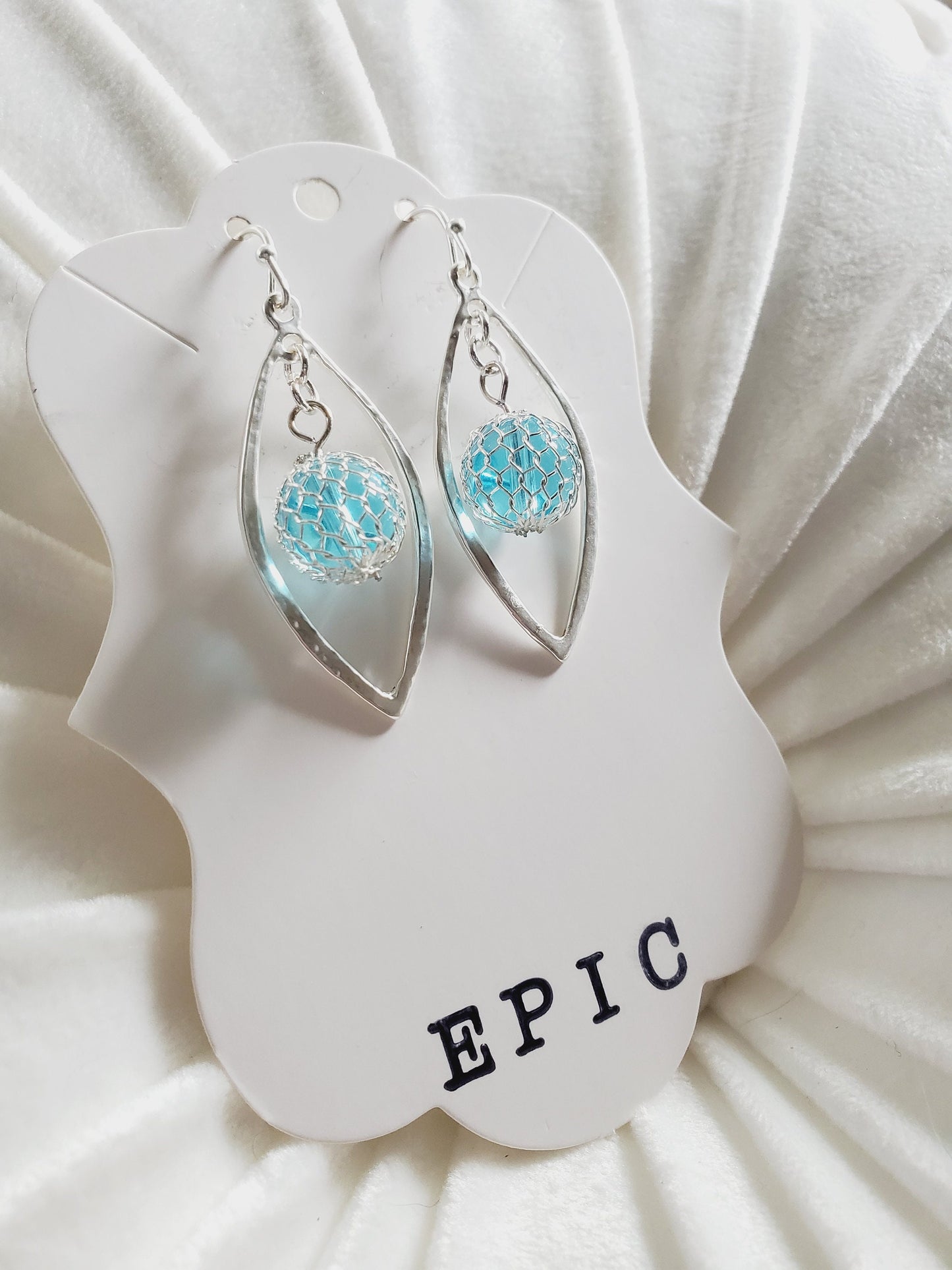 Summertime Blue Earrings