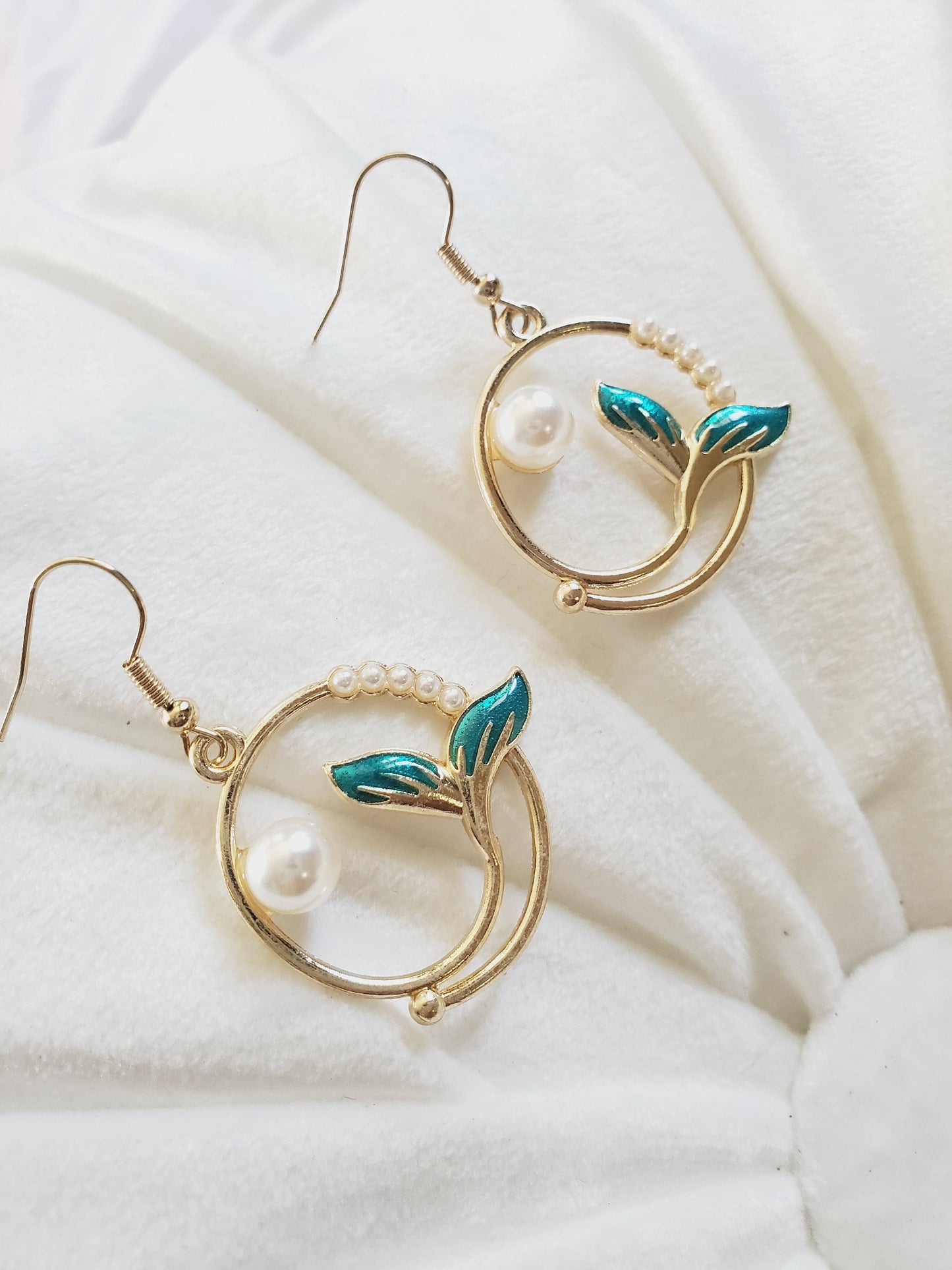 Mermaid Tail Hoops