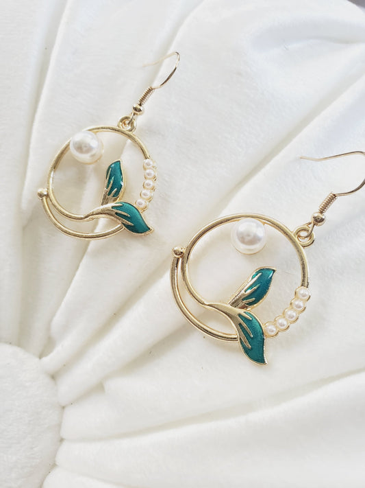 Mermaid Tail Hoops