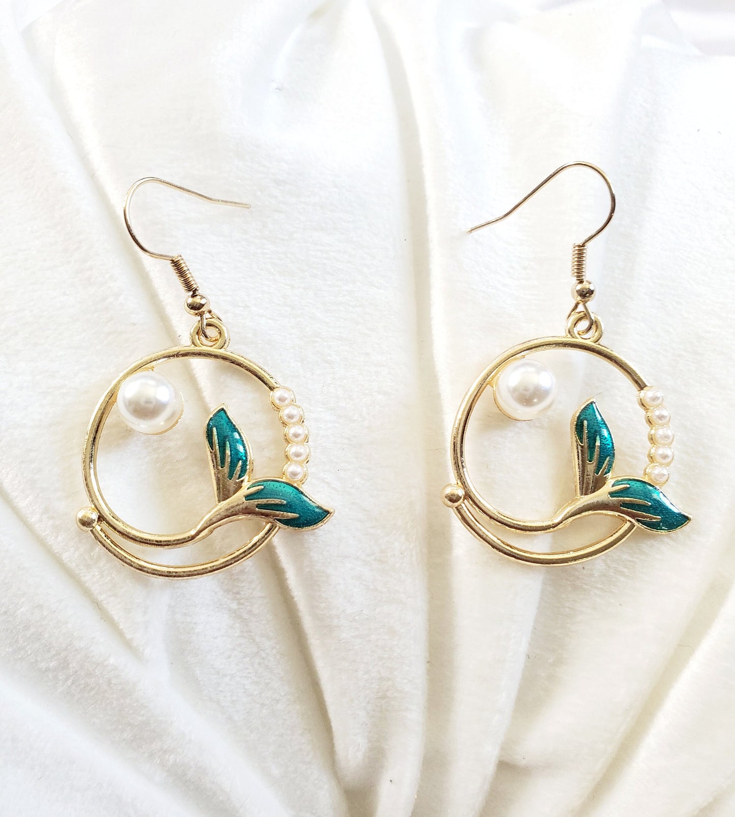 Mermaid Tail Hoops