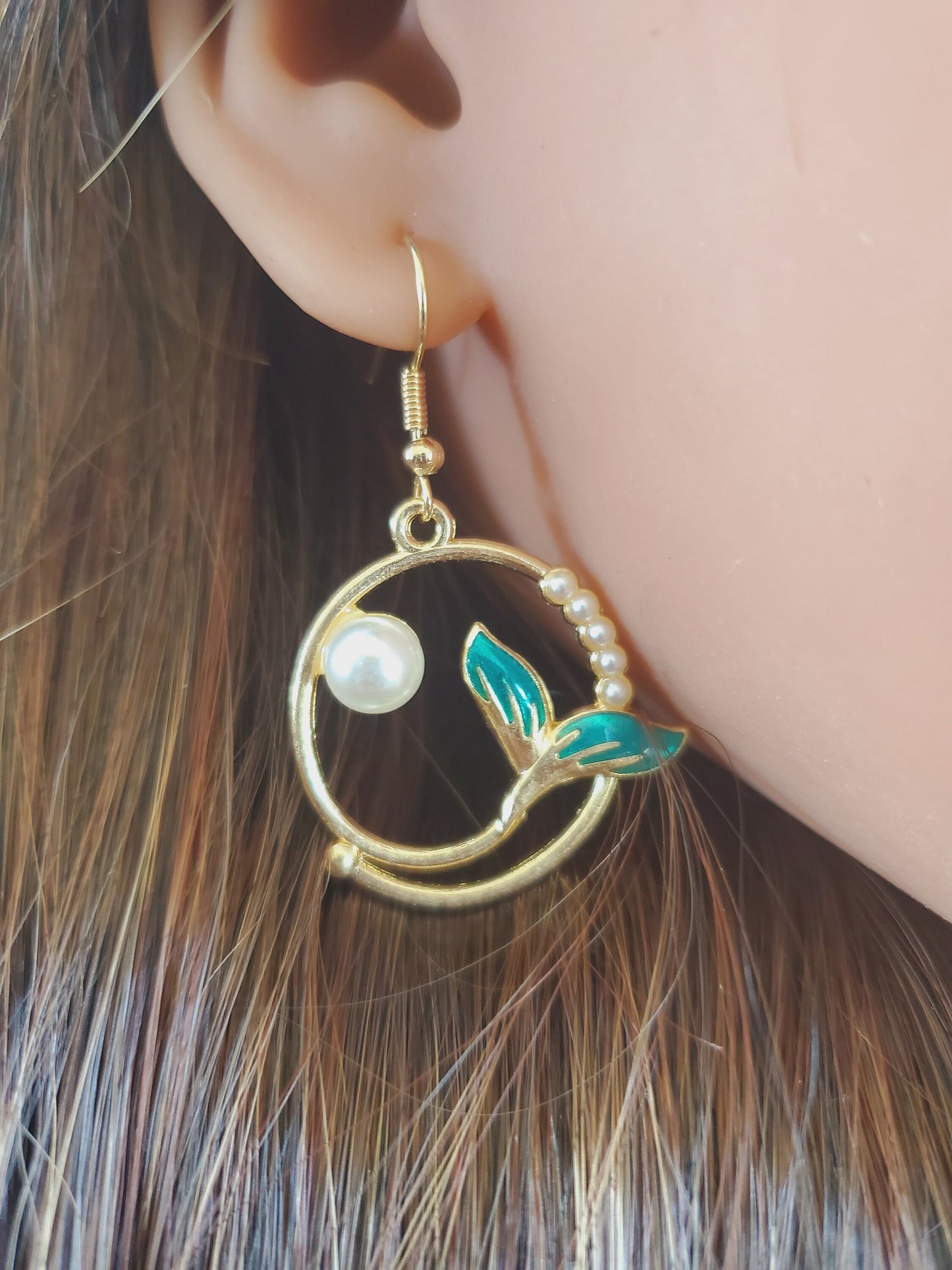 Mermaid Tail Hoops