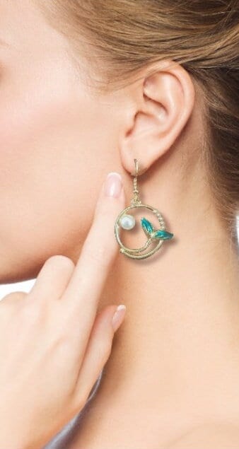 Mermaid Tail Hoops